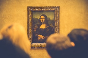 Pogled i osmeh Mona Lize.